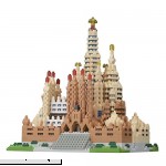 Nanoblock Sagrada Familia Deluxe Building Set 2660 Piece  B01DIQJSZA